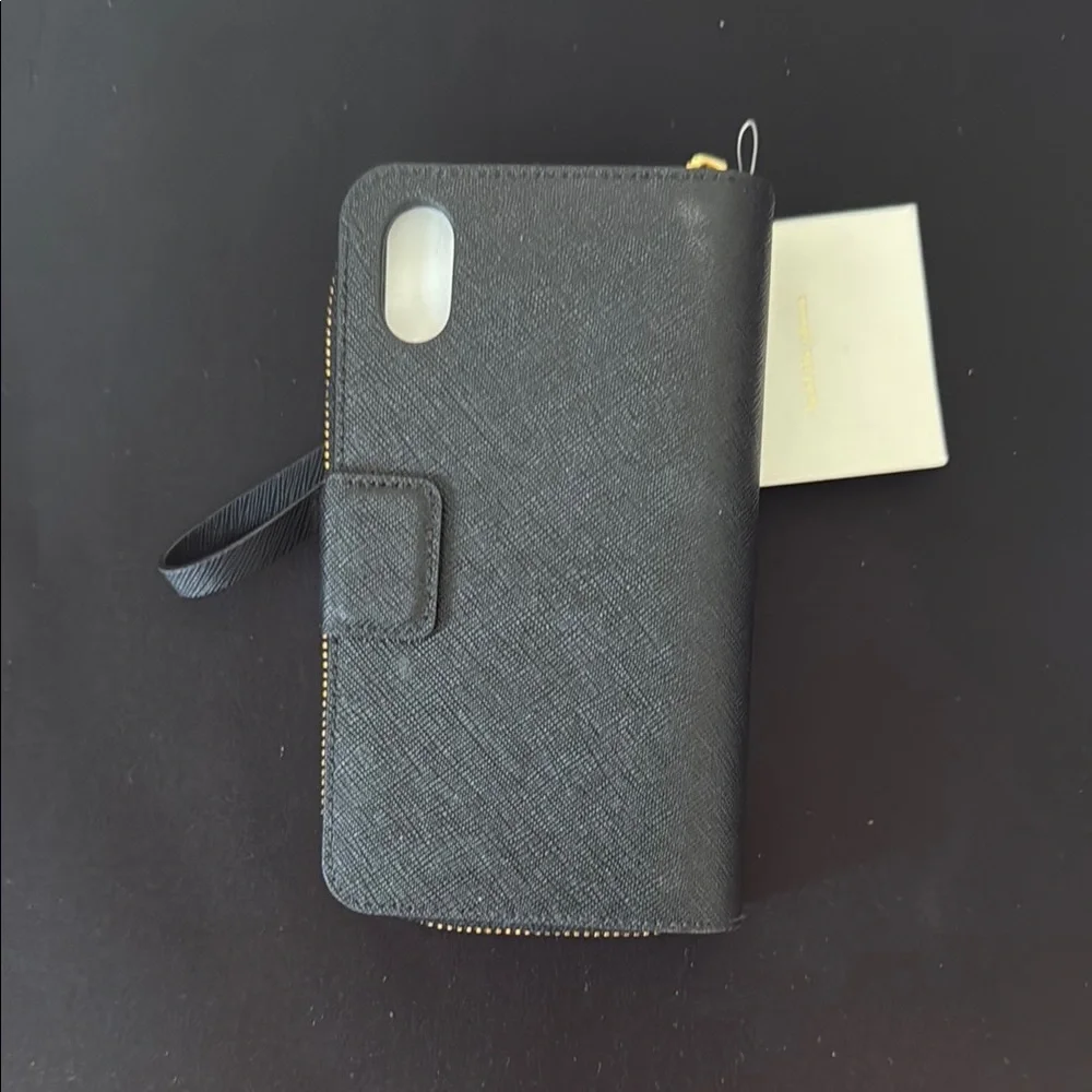 Kate Spade Black Wallet & Iphone holder X or XS